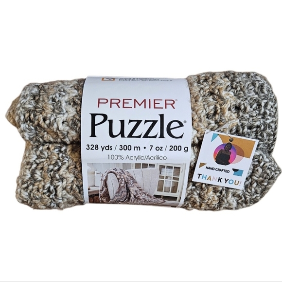 Handmade Crochet Bulky Scarf Multicolor 10 ways Puzzle Yarn Crossword Acrylic - Picture 3 of 17